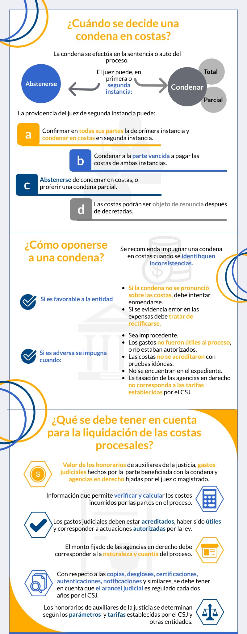 Páginas - Las costas procesales en un proceso judicial